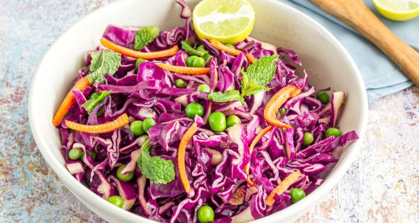 Rohkostsalat Rotkohl