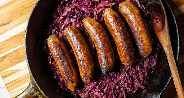 Schnelle Gerichte mit Rotkohl